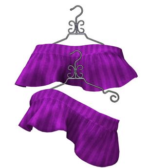 Second Life Marketplace - Fortune Opps! Purple Tops